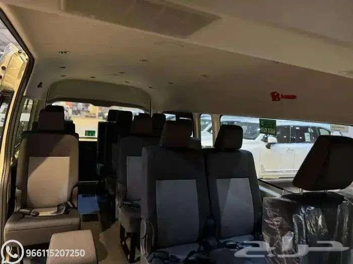 تويوتا هايس باص بنزين MT موديل 2026 3