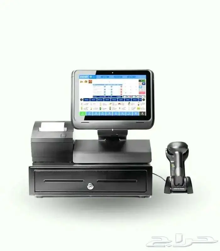 كاشير متكامل برنامج محاسبي قارئ باركود كاشير مطعم كاشير 0