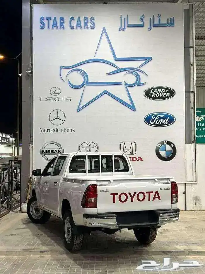 هايلوكس DLX سلق غمارتين م2.4 دبل ديزل تماتيك بريمي 2025 5