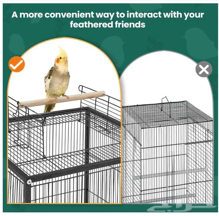قفص طيور كبير جديد ( متوفر أقساط تابي و تمارا ) 2