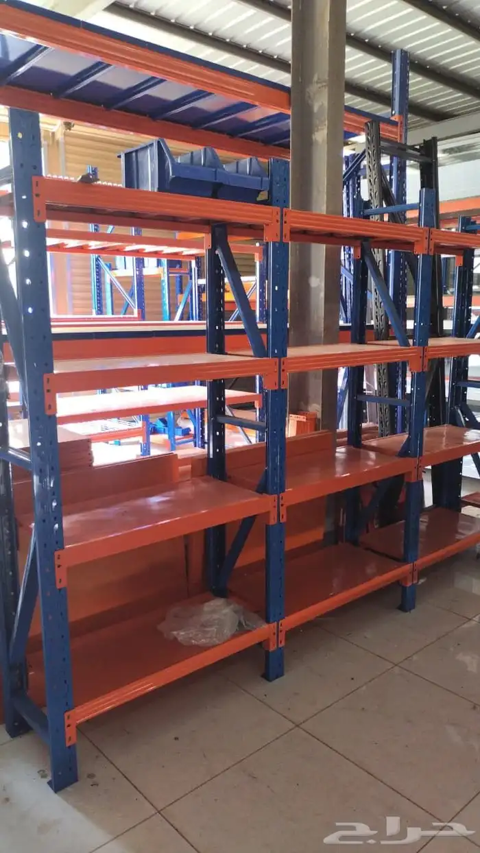 رفوف ارفف تخزين مستودعات 2