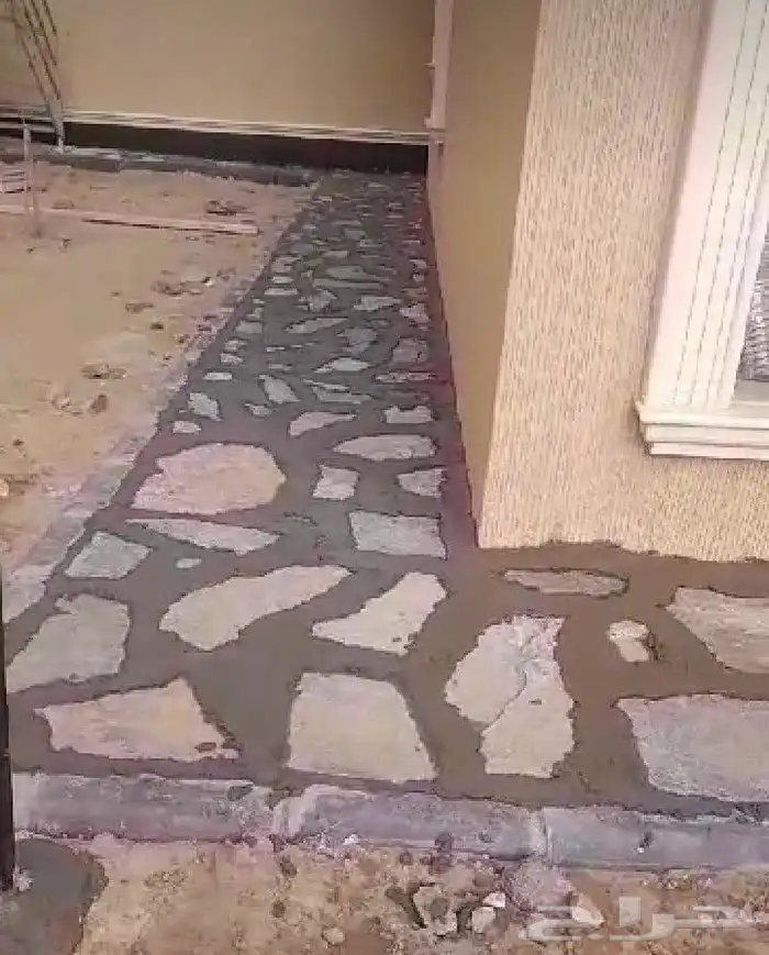 تلبيس الحجر وترميم البيوت القديمه وربراب ارضيات 9