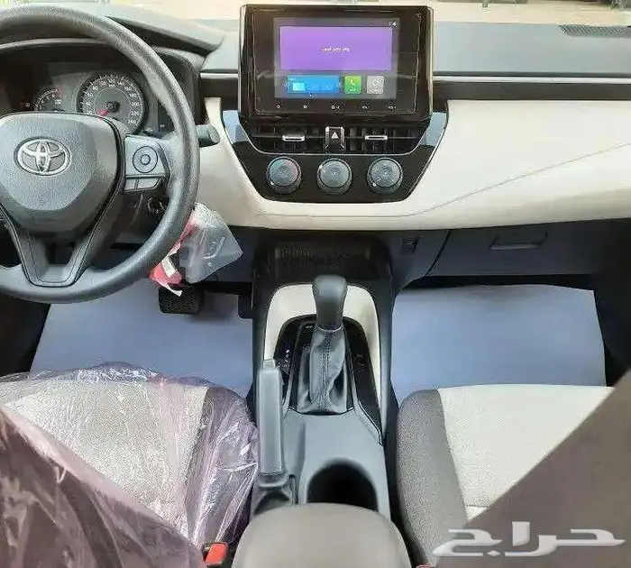 كورولا 1.5 مطور جنوط أبيض بنزين 2025 اقل سعر كاش واقساط 7