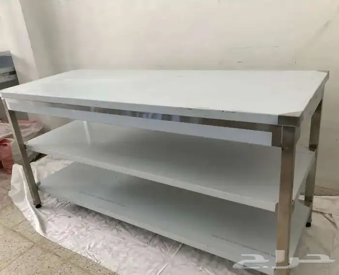 طاولات استيل معدات مطاعم تجهيز مطاعم طاولات تحضير 1