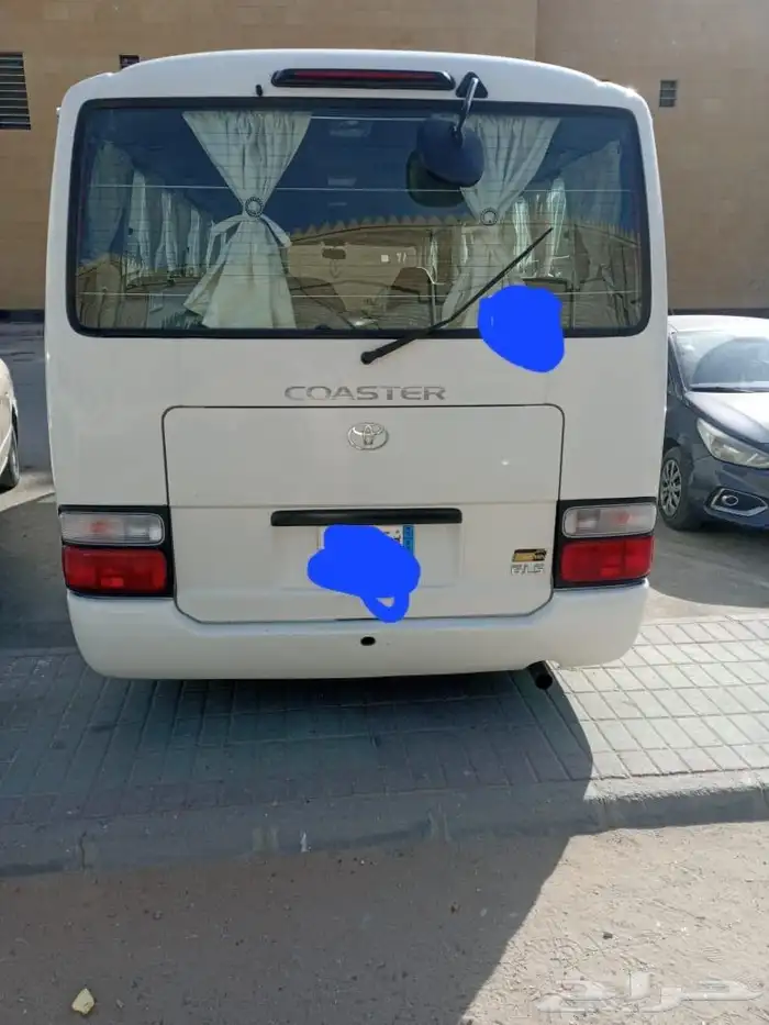 ايجار باص كوستر30راكب مع سواق مشوار شركه مصنع فندق مطار مطعم 4