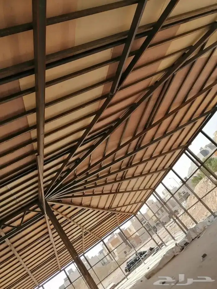 قرميد بيوت شعر مظلات سواتر بيت شعر قرميد 3