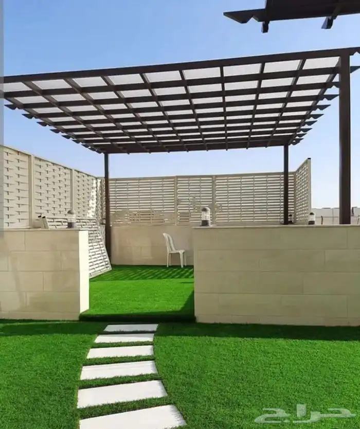 قرميد بيوت شعر مظلات سواتر بيت شعر قرميد 6