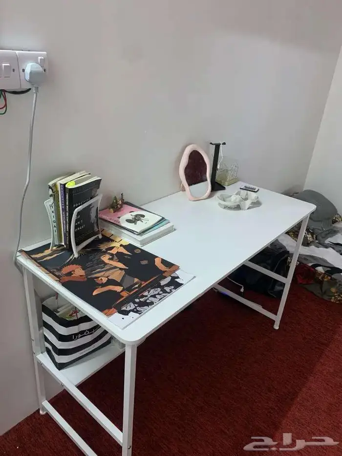 مكتب طاولة متين للدراسة PC الكمبيوتر مقاس 120 جديد بالكرتون 7