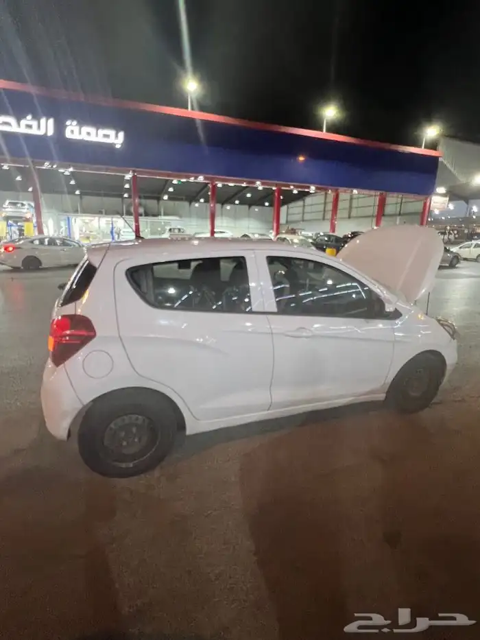 شفرولية سبارك موديل 2019 المكينة موظبة والقير ممتاز والرفرف 1