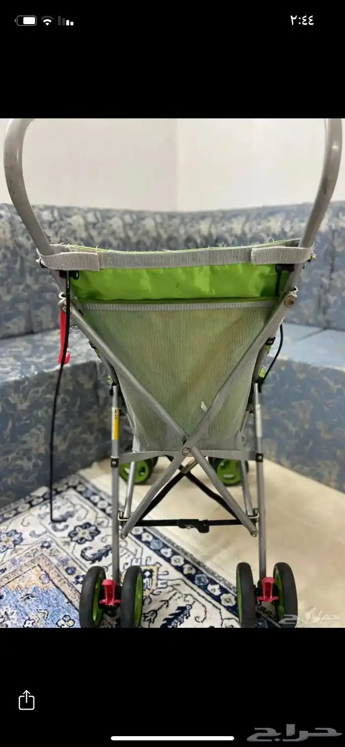 عربية للاطفال تظيفة وسليمة قابل للطي عملي جدا 1