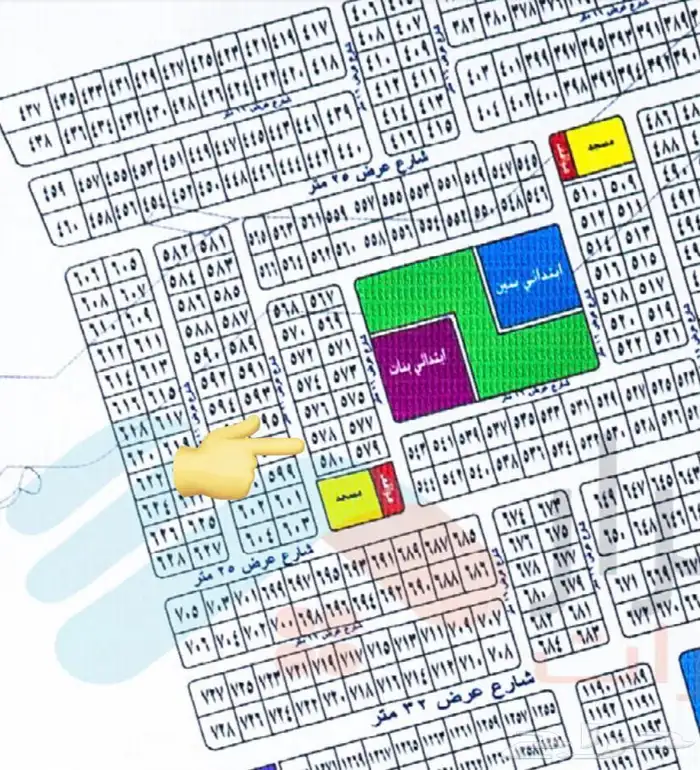 ارض للبيع مخطط الجامعيين الصفوة بجدة الجزء الف 0