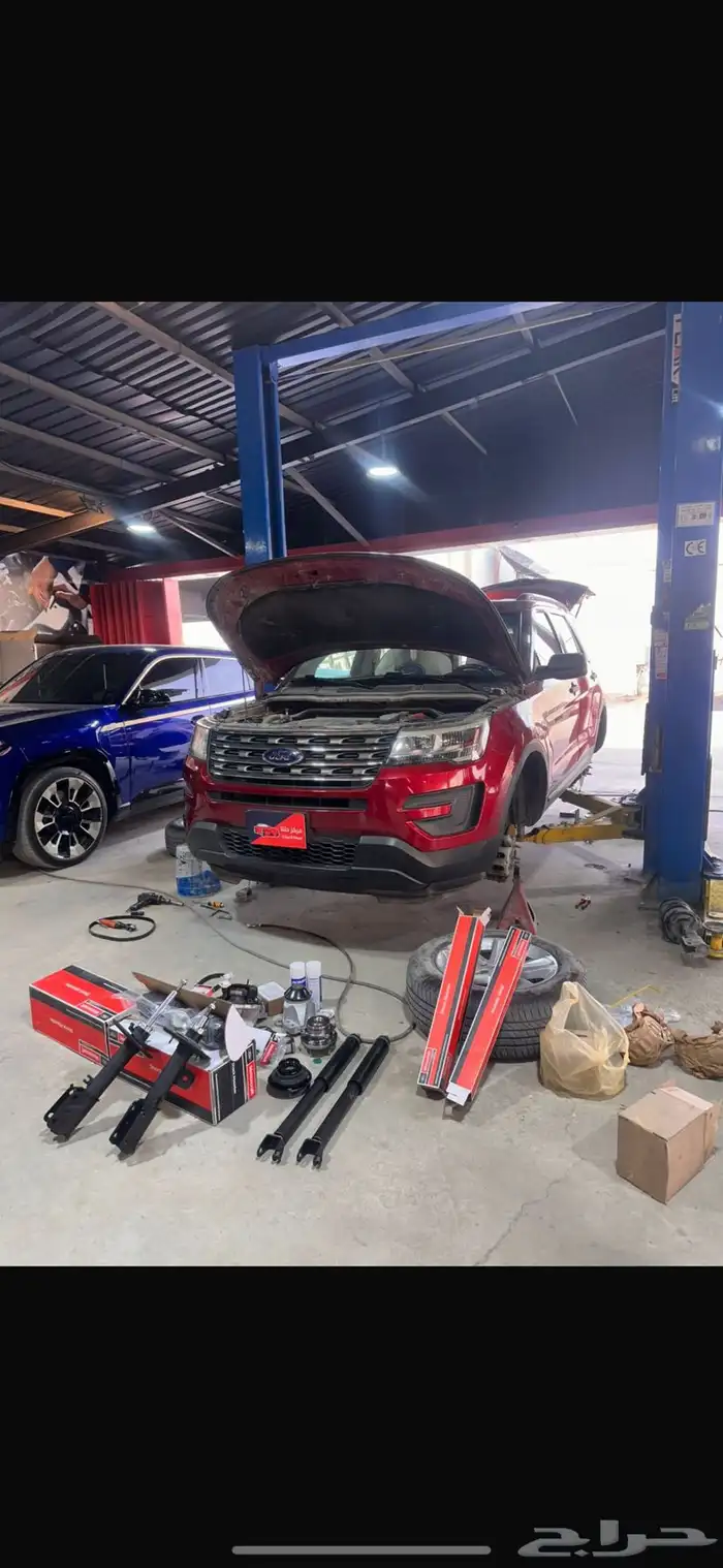 تغيير طرمبة ماء فورد تورس فلكس فقط 500 ريال مع الضمان 25