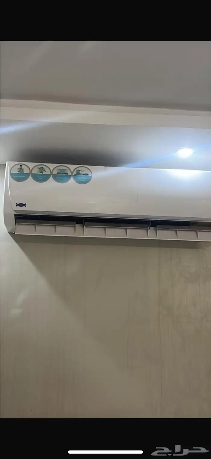 مكيف جديد جنيرال انوع القديم اريش خربان والفريون مقاس30 ا 1