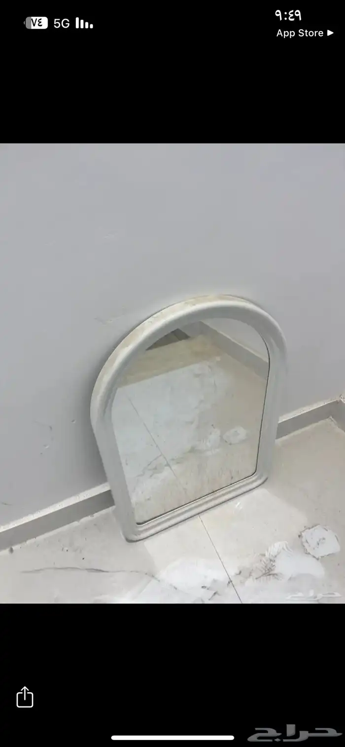 سرير بمرتبة ومرايه وعربه أطفال 2