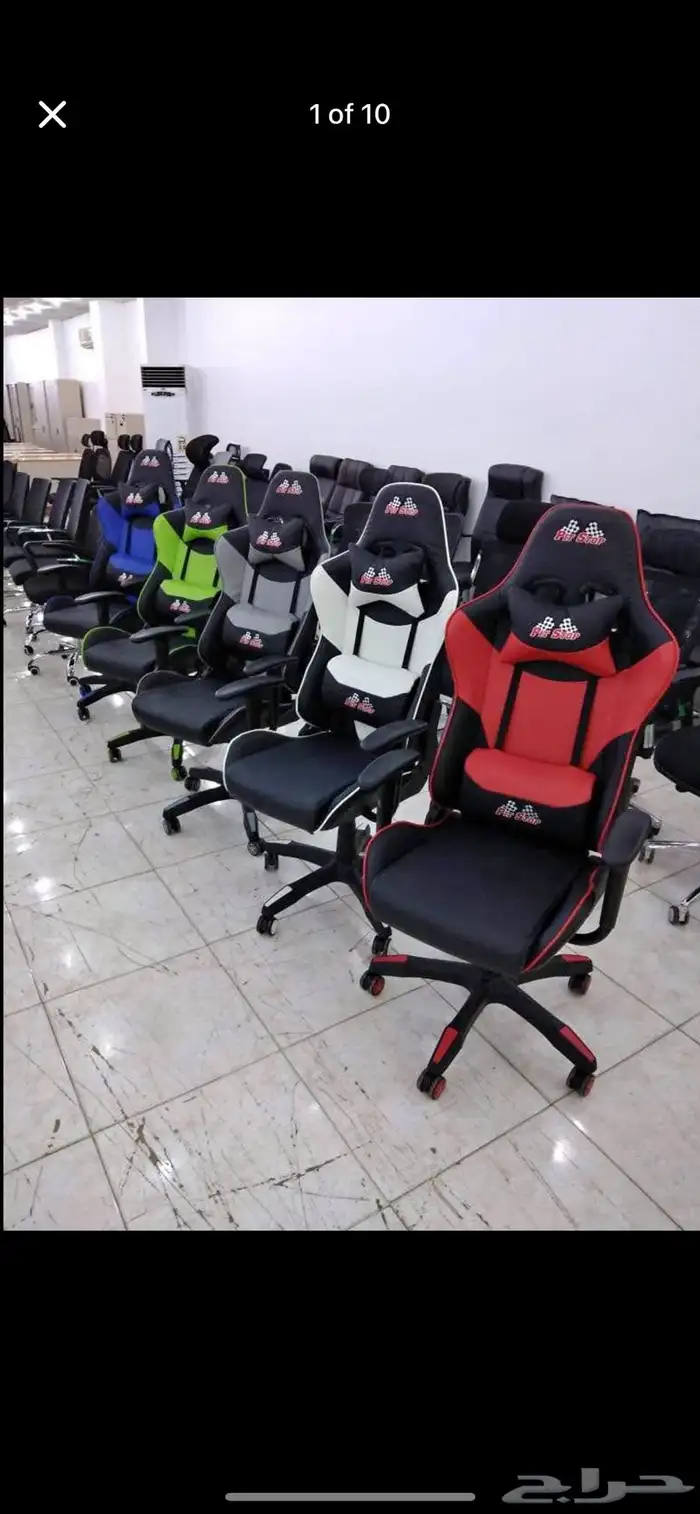 كرسي مكتب بني وأسود مع جودة رائعة بسعر أقل 8