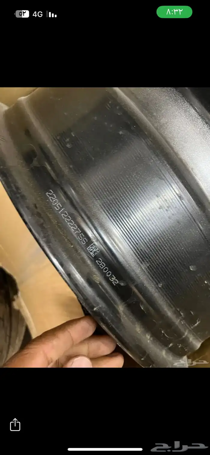 جنوط ديازل جيب لاندكروزر جديد وكاله 6 مسمار مقاس 17 3