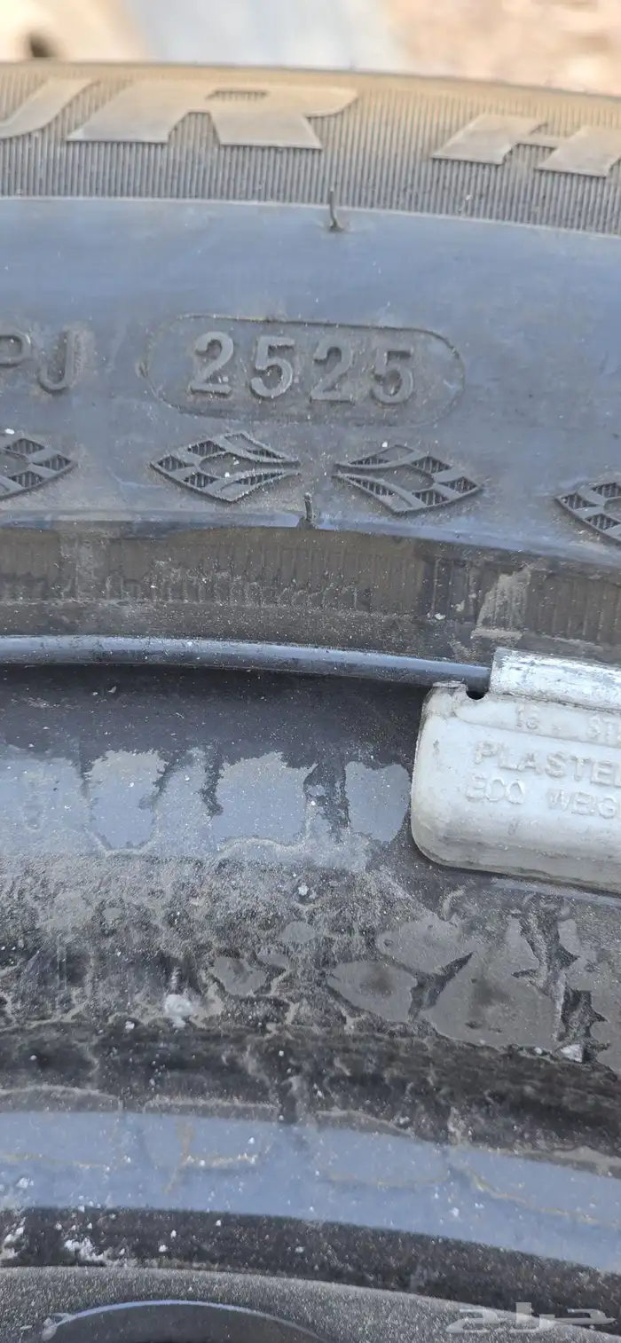 جنوط وكفرات كامري من 2018 لين 25 مع أطياس اصلي وكالة 4