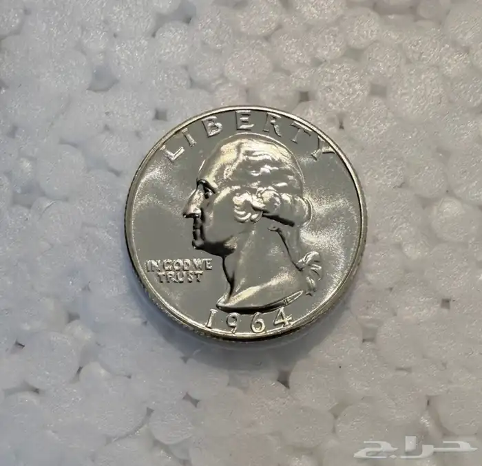 عملات معدنية أمريكية 90بالمئة فضة لعام 1964 2