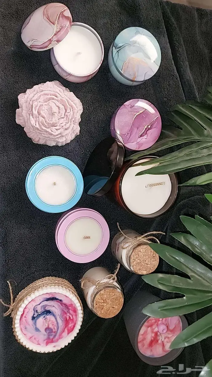 شموع عطريه 18