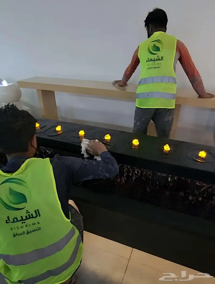 شلالات مودرن جاهزة فيبر ونوافير تفصيل بسعر المصنع الخبر 13