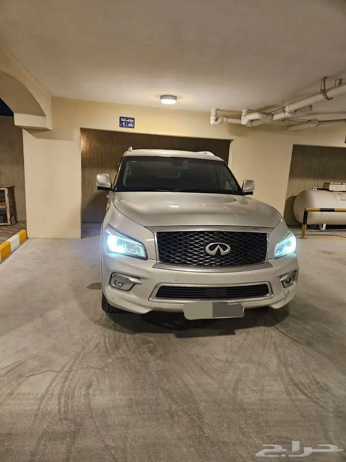 انفينتي QX80 2015 سعودي فل كامل أعلي فئة بحالة الوكالة 12