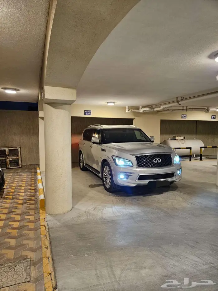 انفينتي QX80 2015 سعودي فل كامل أعلي فئة بحالة الوكالة 15