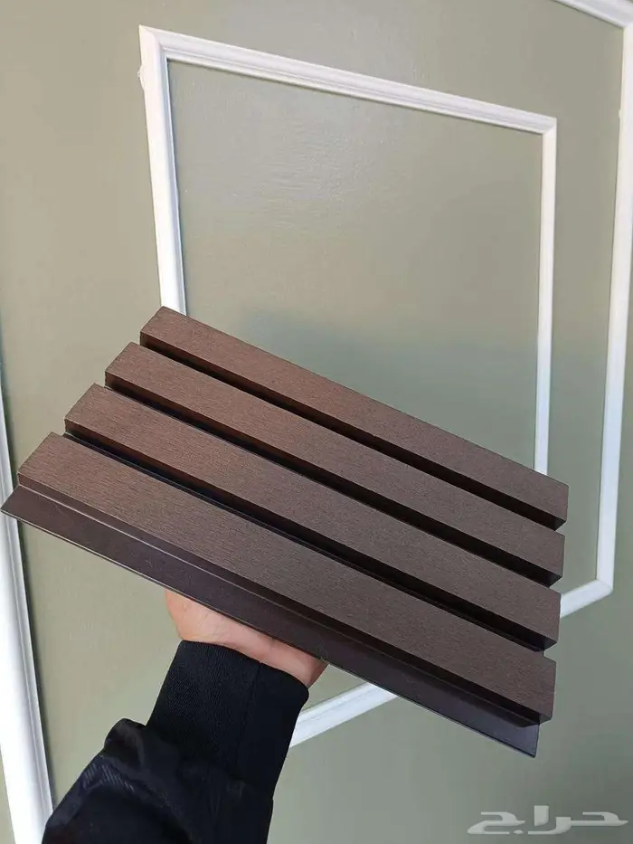 بديل خشب خارجى وجهين مضلع كتكات ثرى دى ديكورات توصيل مجانى 1