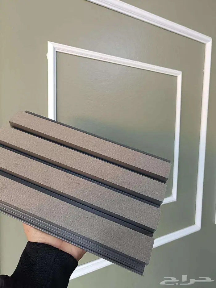 بديل خشب خارجى وجهين مضلع كتكات ثرى دى ديكورات توصيل مجانى 4