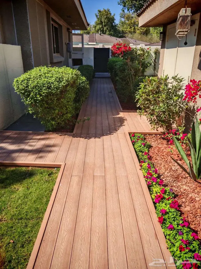 بديل خشب خارجى وجهين مضلع كتكات ثرى دى ديكورات توصيل مجانى 7