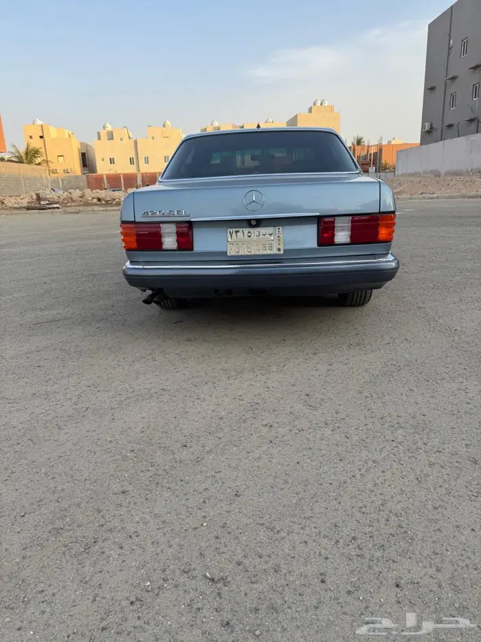مرسيدس بنز sel420 ثمانية سلندر موديل 89 1