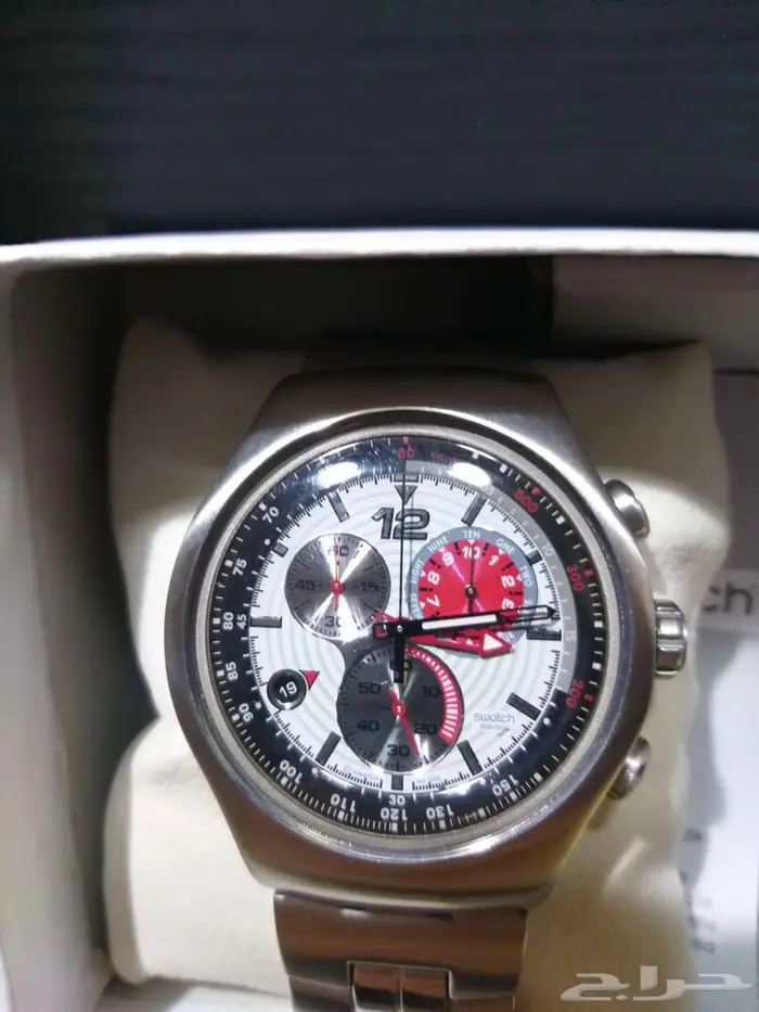ساعه سواتش اصلية سويسرية الصنع 4