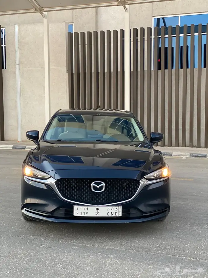مازدا 6   2019 تحمل لوحة مميزة نفس الموديل الاحساء 2