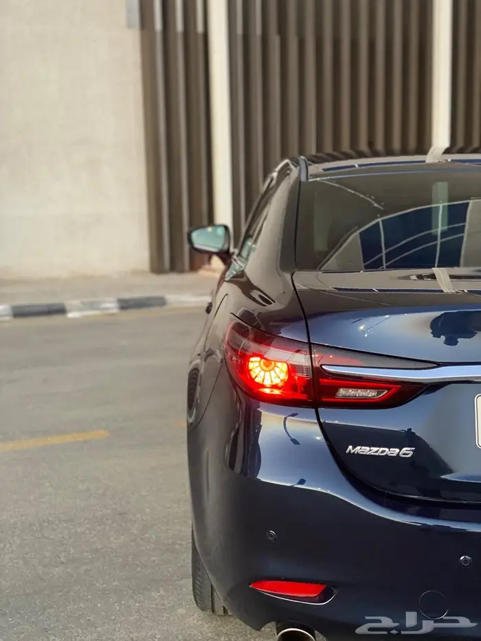 مازدا 6   2019 تحمل لوحة مميزة نفس الموديل الاحساء 6