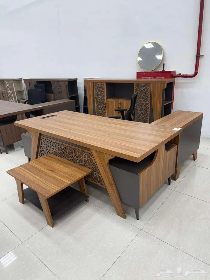 جديد طقم مكتب كامل فاخر جودة عالية حق مدير كبير ب سعر مناسب 0