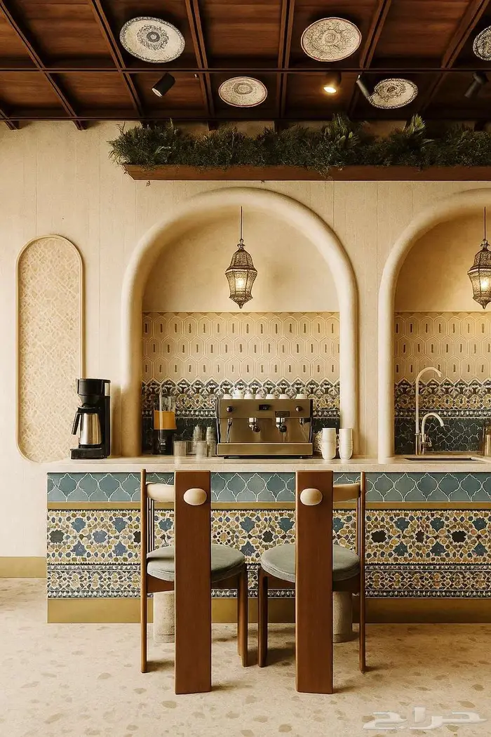 تصميم BOOTH تصميم داخلي وتخطيط هندسي تصميم قصر و سبا وكافيه 4