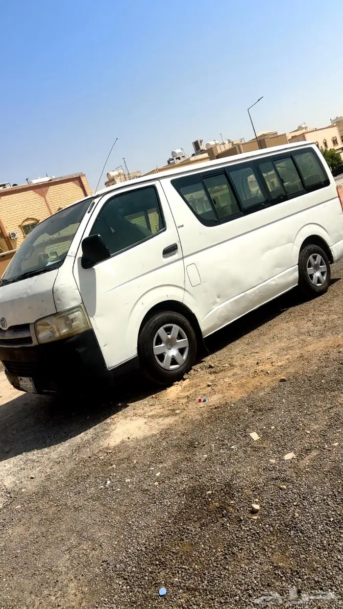 باص هايس 2006 بنزين نظيف ركاب 2