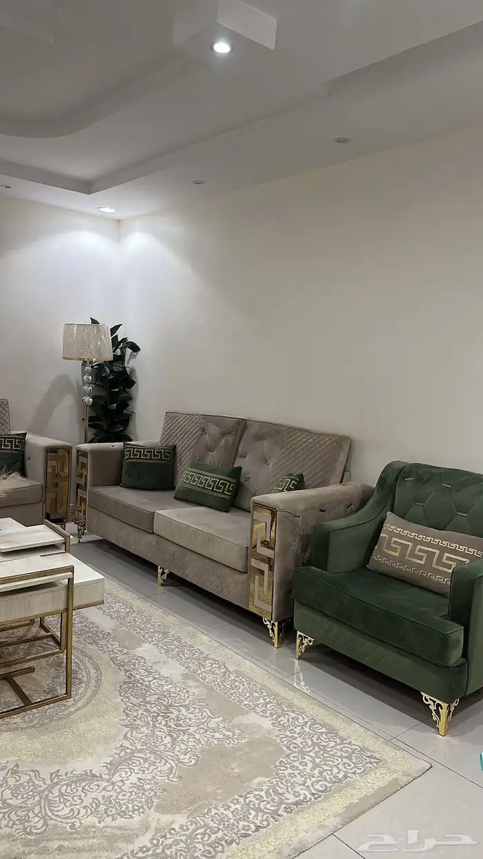 كنب 11 شخص تفصيل طاولة خدمات نظيفة 1