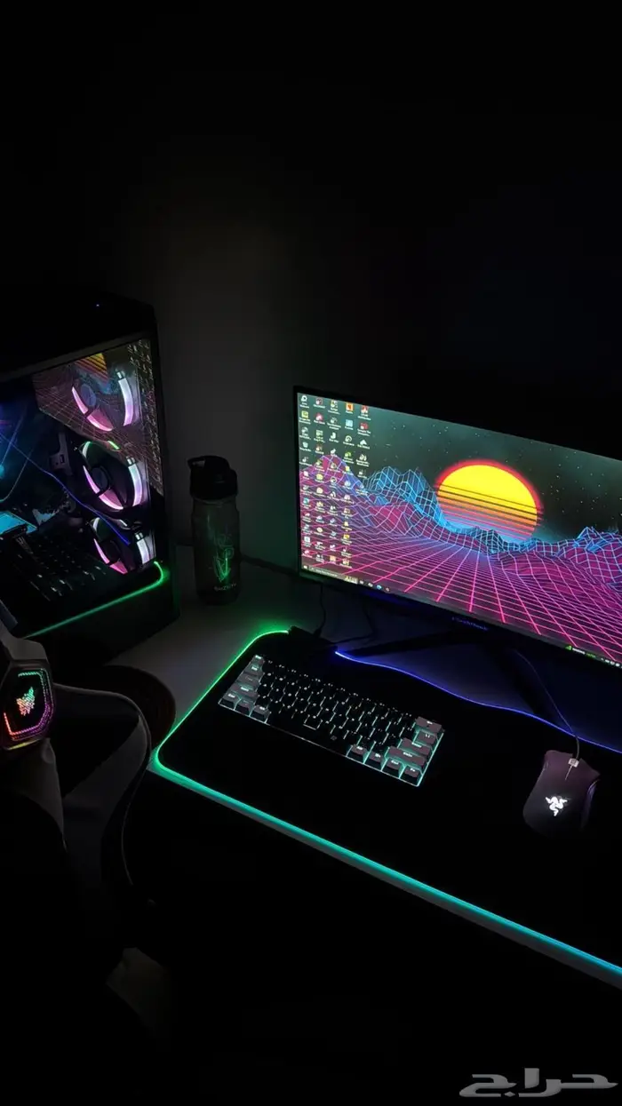 شاشه قيمنق 165hz للبيع 0