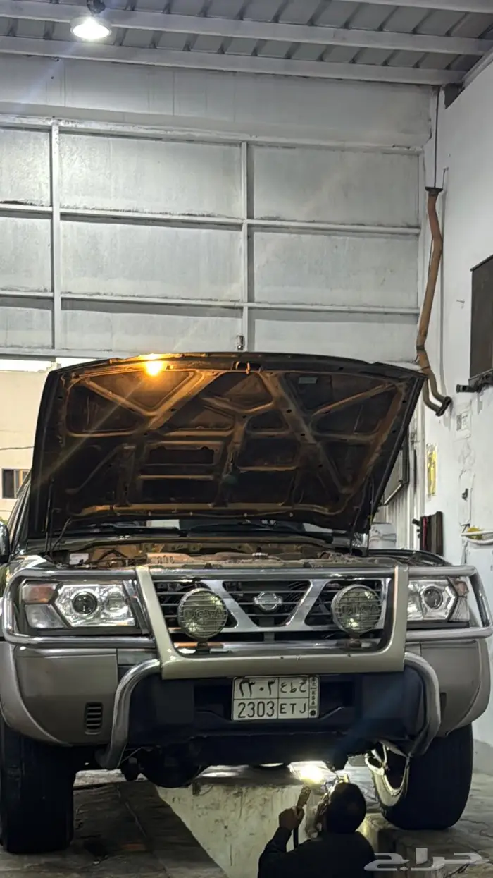 دعامة باترول نيسان 1999 مع الكشافات 0