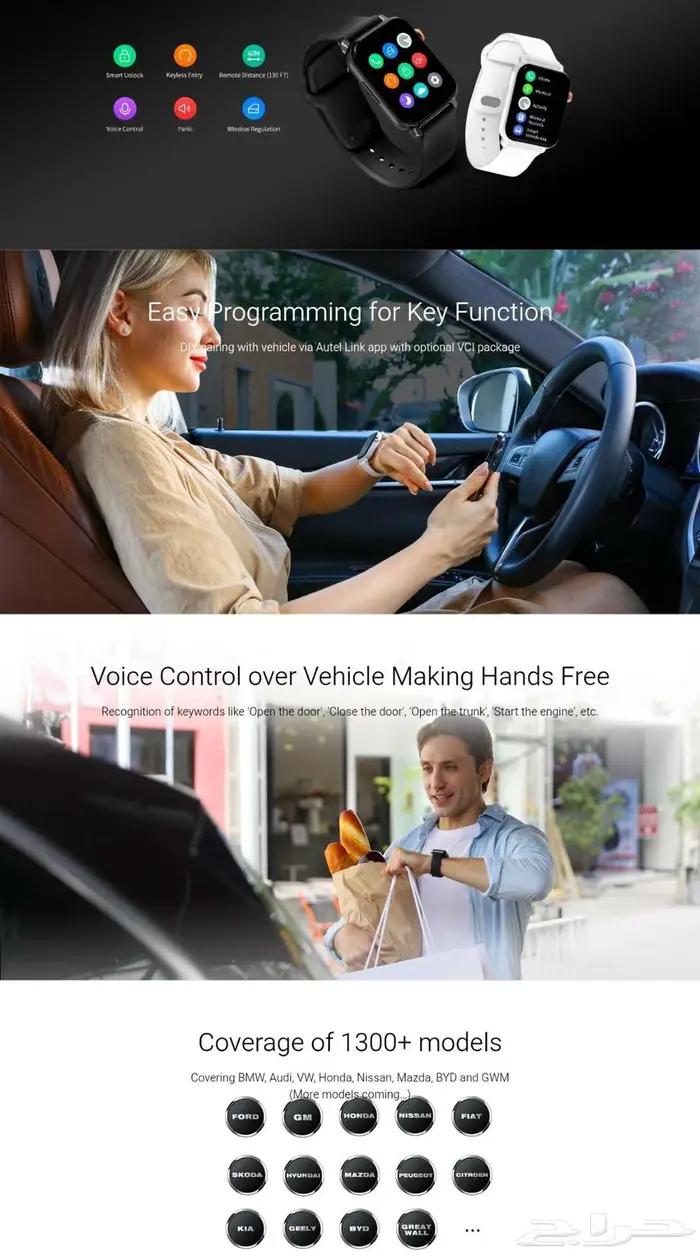 ساعة جيمس بوند مفتاح سياره 1