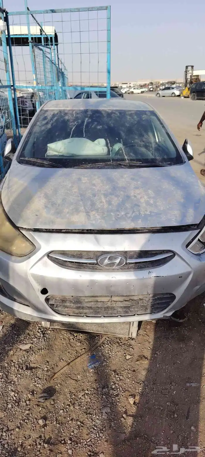 اكسنت ديذل 2015 تشليح قطع غيار 1