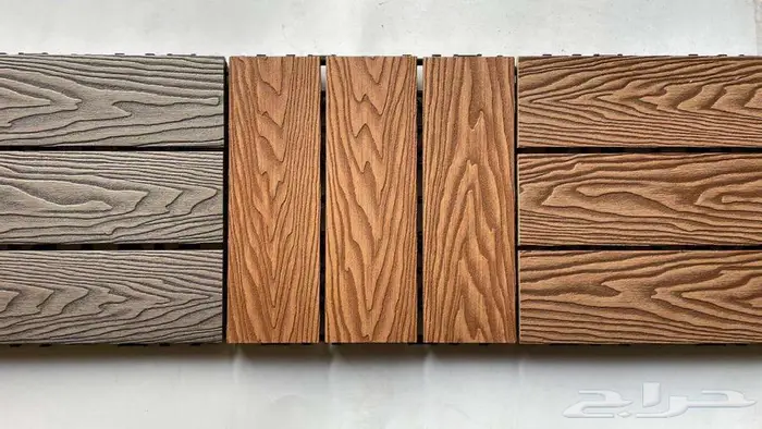 بديل خشب خارجى وجهين مضلع كتكات ثرى دى ديكورات توصيل مجانى 17