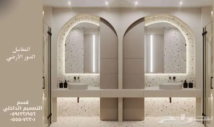 تصميم BOOTH تصميم داخلي وتخطيط هندسي تصميم قصر و سبا وكافيه 24