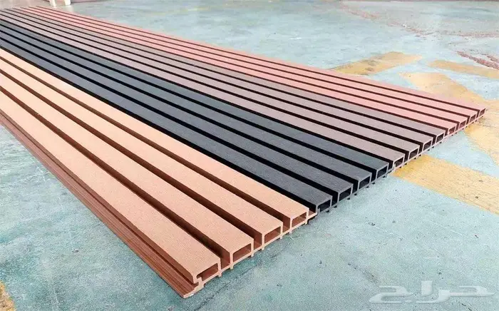 بديل خشب خارجى وجهين مضلع كتكات ثرى دى ديكورات توصيل مجانى 18