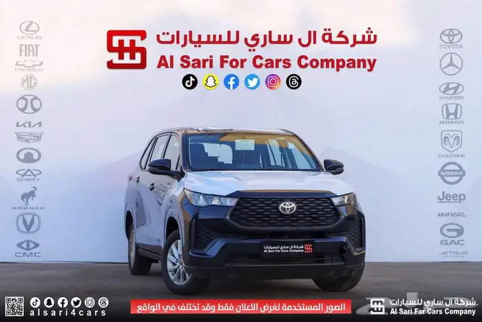 تويوتا انوفا GL هايبرد 2024 إقساط بنوك وشركات 2