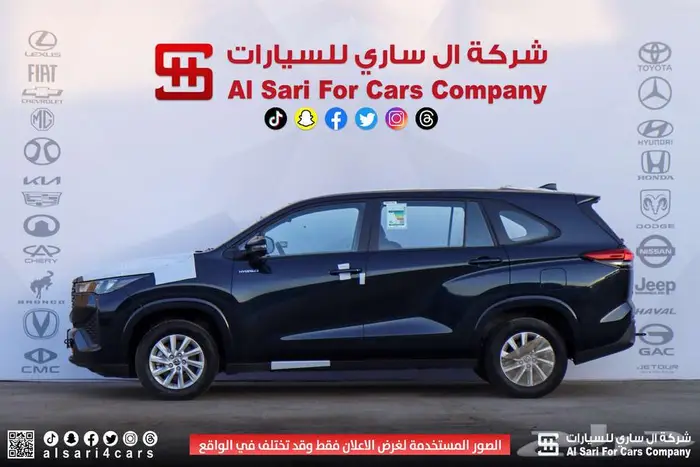 تويوتا انوفا GL هايبرد 2024 اقساط بنوك وشركات 5