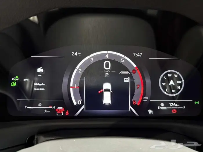 لكزس FF SPORT LX 600 خليجي 2025 اللون ابيض 12