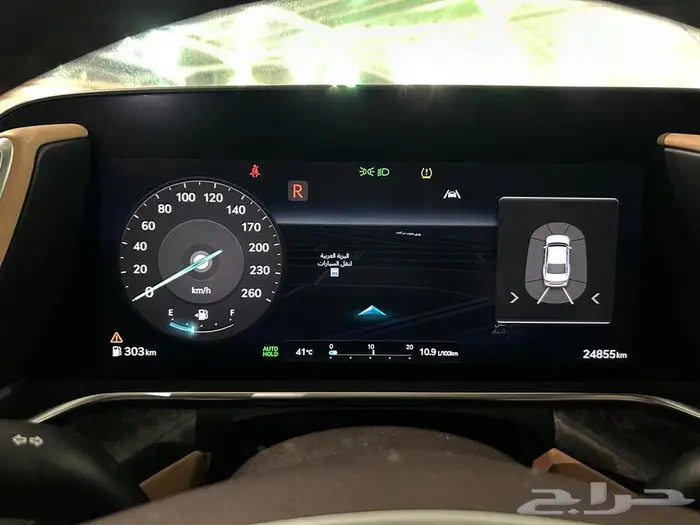 جنسس G90 2023 عداد 24 الف كم على الضمان 14