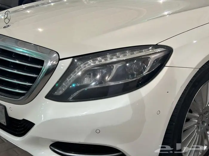 مرسيدس بنز S500 موديل 2016 عداد 65 الف مخزن 2
