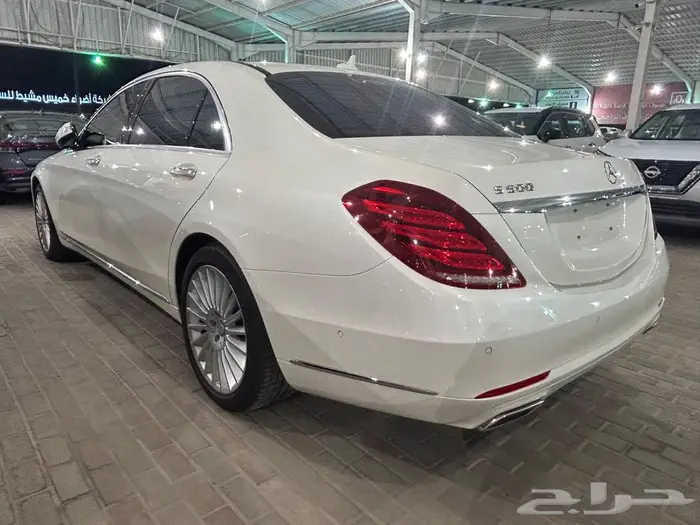 مرسيدس بنز S500 موديل 2016 عداد 65 الف مخزن 1